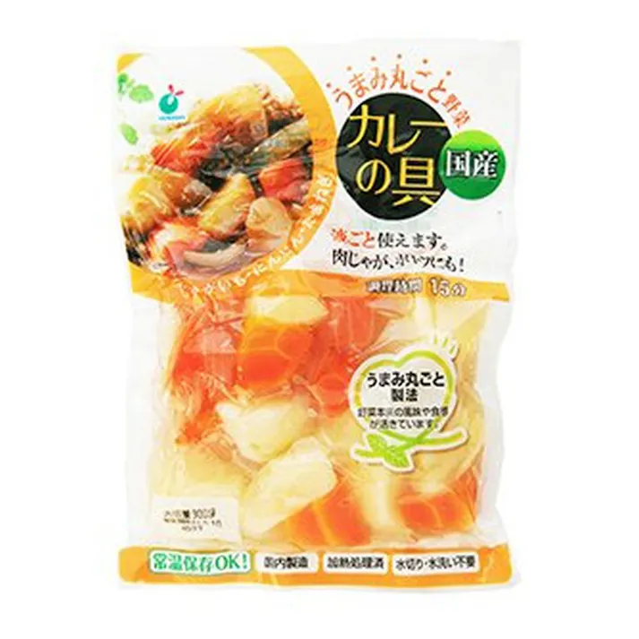 ヤマサン食品工業 うまみ丸ごと野菜 国産カレーの具 300g