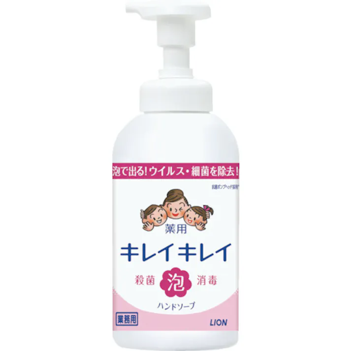 【CAINZ-DASH】ライオン キレイキレイ薬用泡ハンドソープ 550mL BPGHALP【別送品】