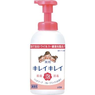 【CAINZ-DASH】ライオンハイジーン キレイキレイ薬用泡ハンドソープ　フルーツミックスの香り　５５０ｍｌ BPPGHJLF【別送品】