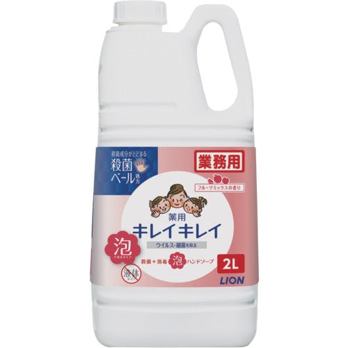 ライオン キレイキレイ薬用泡ハンドソープ フルーツミックスの香り2L BPGHJ2F ハンドソープ ライオン キレイキレイ薬用泡ハンドソープ フルーツミックスの香り2L BPGHJ2F ハンドソープ