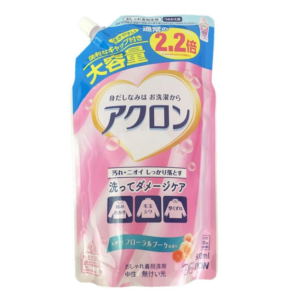 ライオン アクロン フローラルブーケの香り 詰替 大型 ９００ｍｌ｜ホームセンター通販【カインズ】