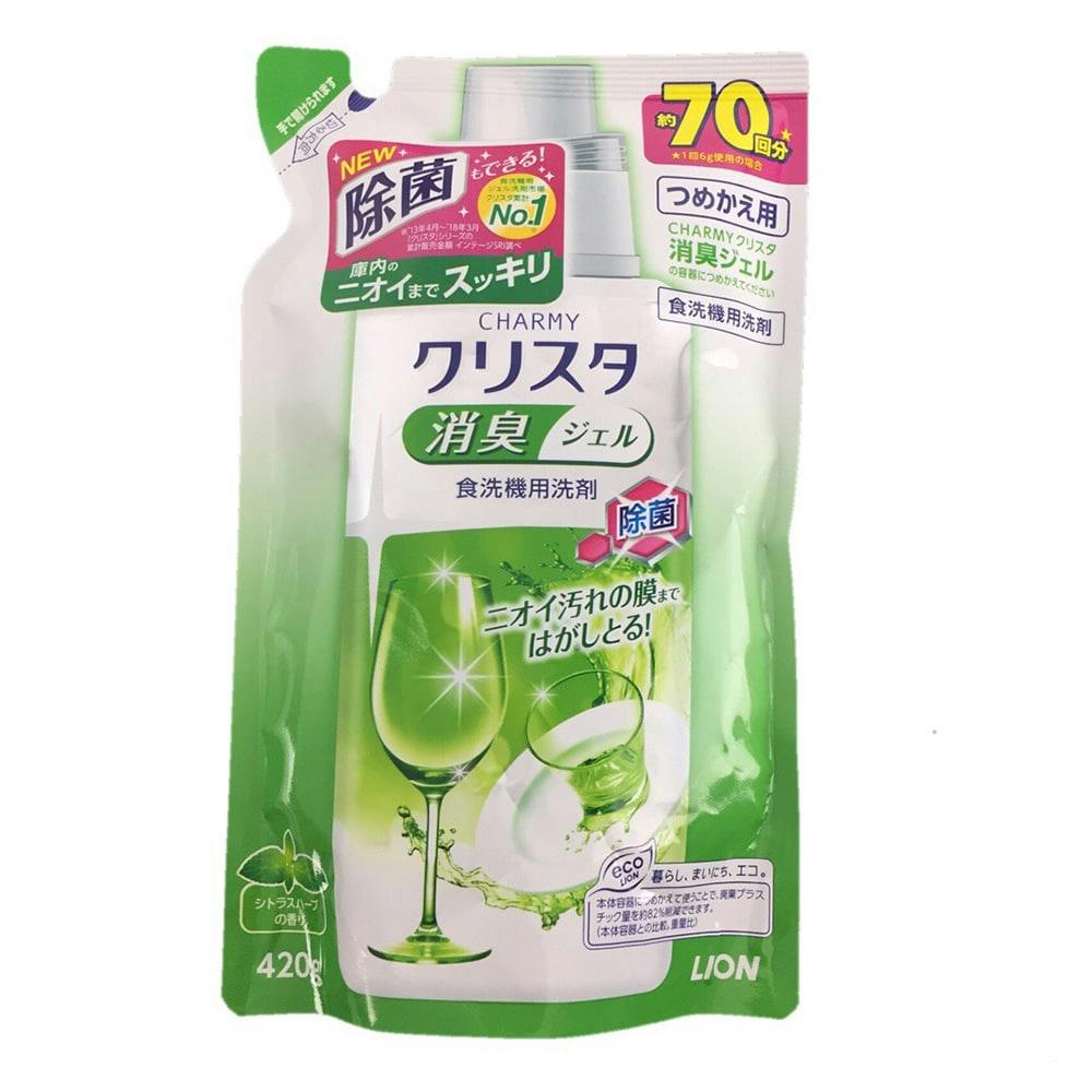 ライオン チャーミー クリスタ 消臭ジェル 詰替 420g
