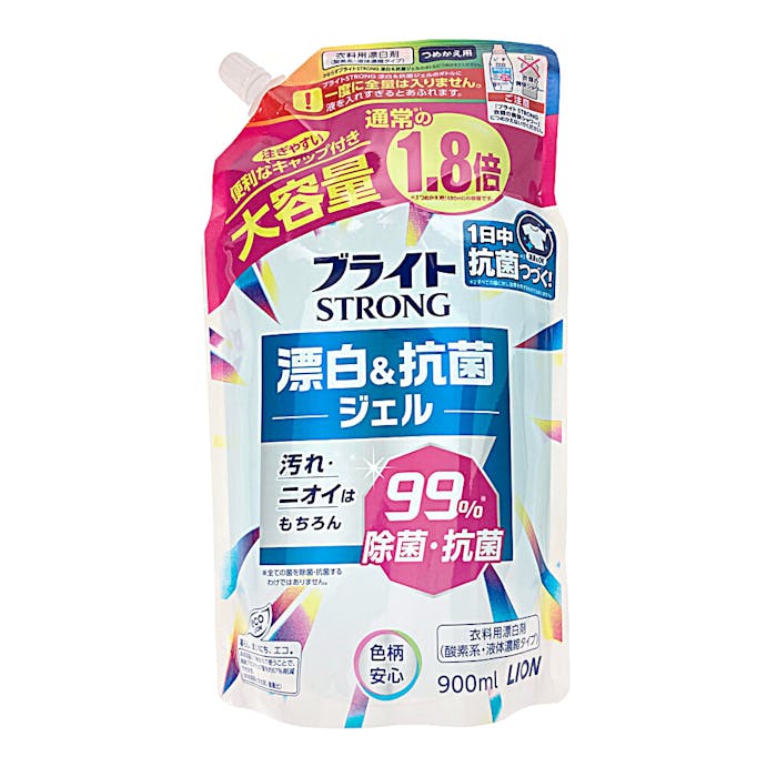 ライオン ブライトSTRONG 詰替 大型 900ml(販売終了)