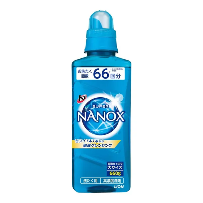 ライオン トップ スーパーNANOX 本体 大型 660g(販売終了)