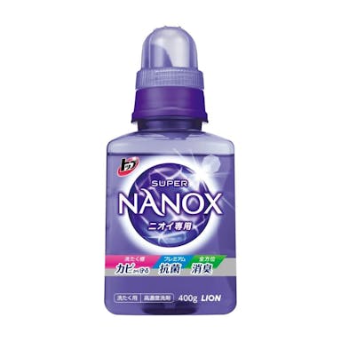 ライオン トップ スーパーNANOX ニオイ専用 本体 400g