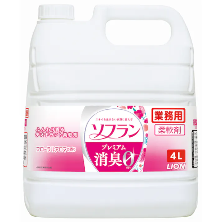 【CAINZ-DASH】ライオンハイジーン ソフランプレミアム消臭 フローラルアロマの香り4L JNCFPG4【別送品】