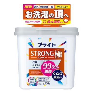 ライオン ブライトSTORONG極パウダー 本体 570g(販売終了)