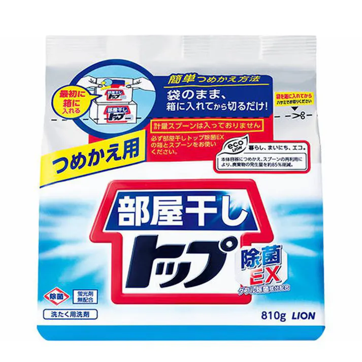 ライオン 部屋干しトップ除菌EX 詰替 810g