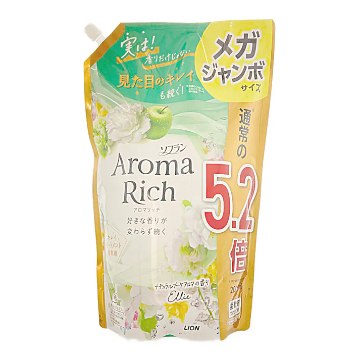 ソフラン アロマリッチ エリー メガジャンボ 2000ml