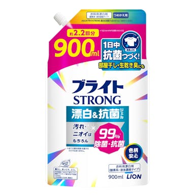 ライオン ブライト STRONG 漂白＆抗菌ジェル 詰替 900ml