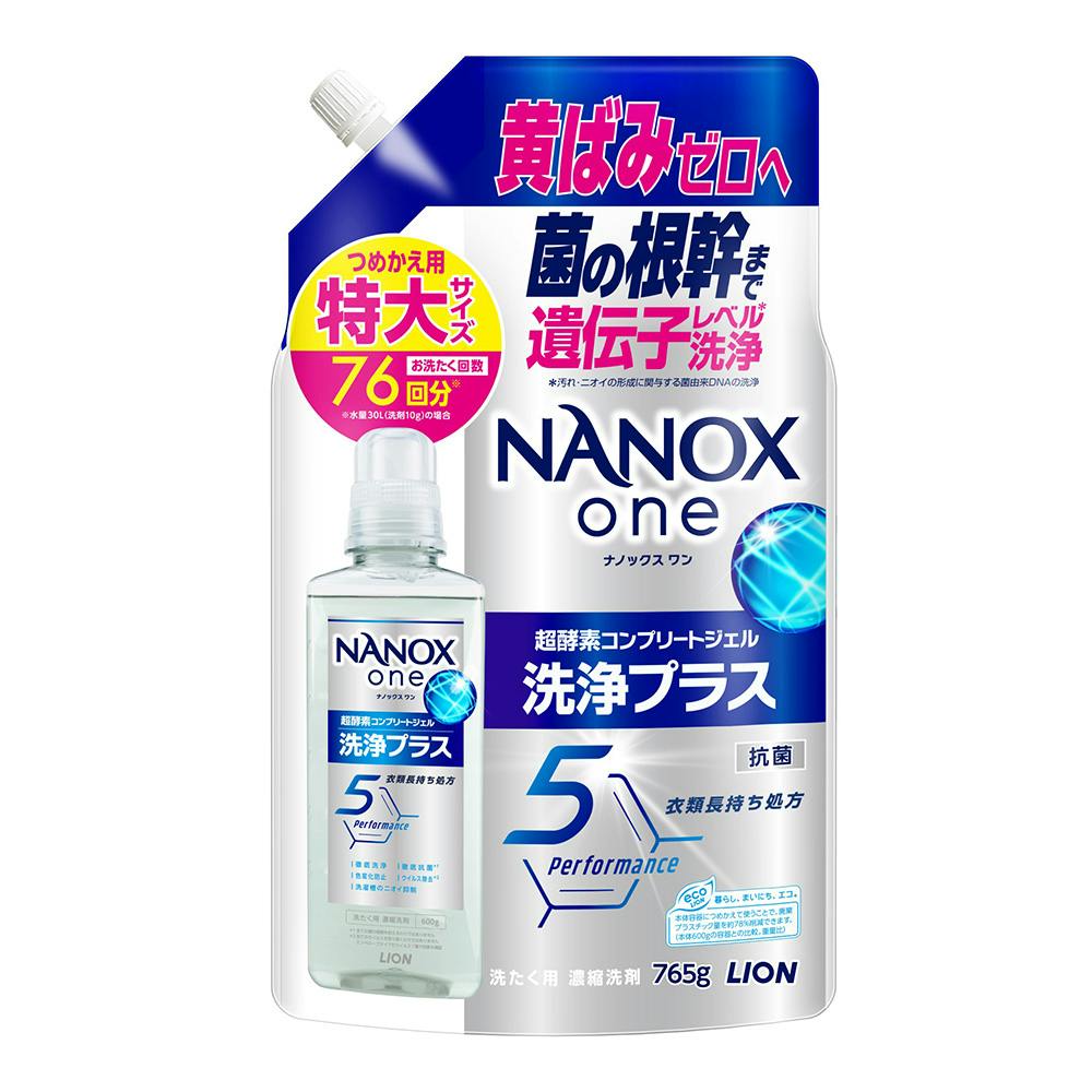 NANOX one 洗浄プラス 詰替 765g 衣料用洗剤 NANOX one 洗浄プラス 詰替 765g 衣料用洗剤