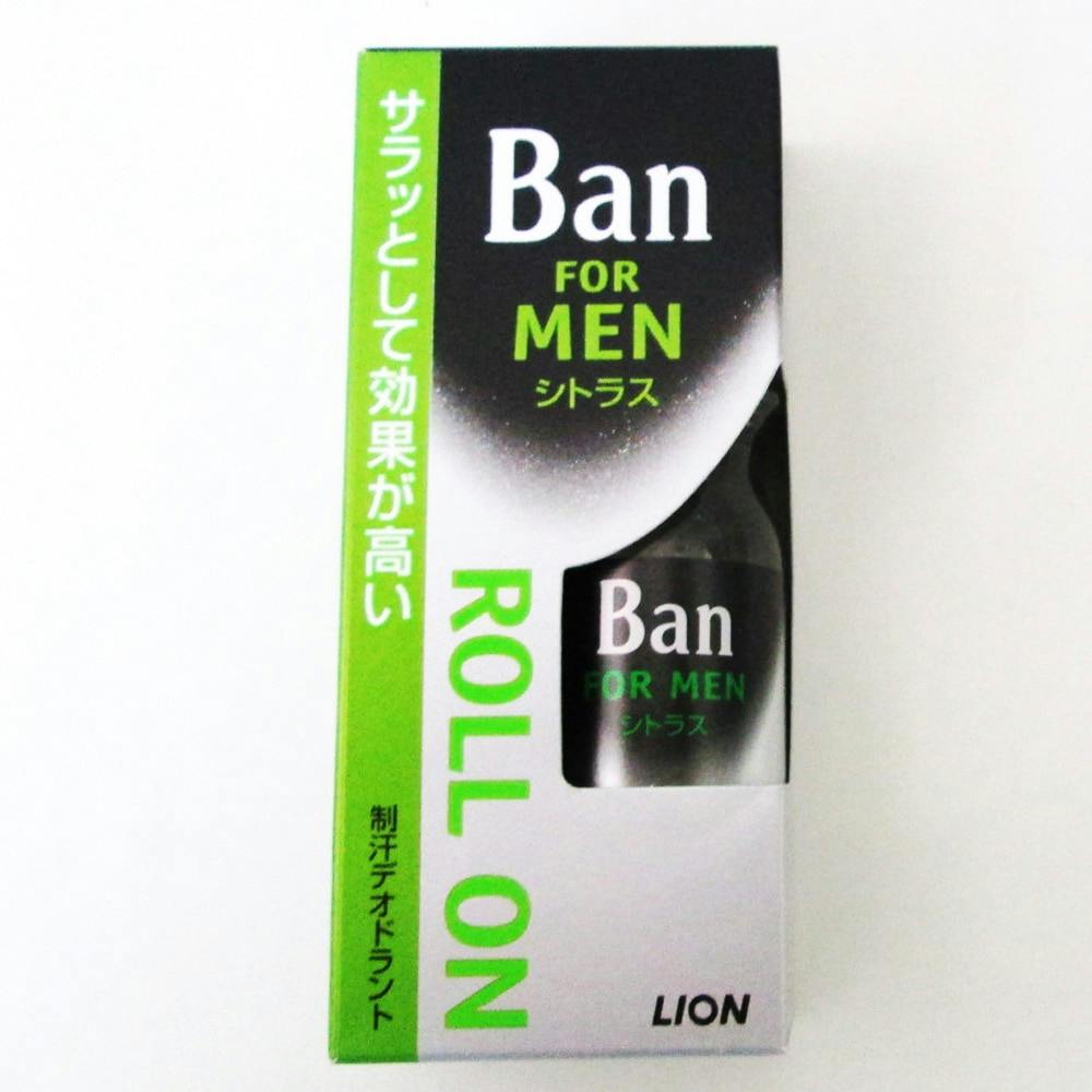 50個Ban デオドラントロールオン 30ml Ban 男性用ロールオン シトラス 30ml | ボディケア 通販