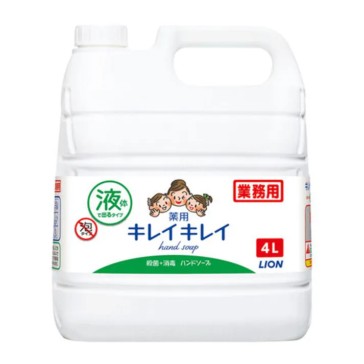 キレイキレイ 薬用液体ハンドソープ 業務用 4L