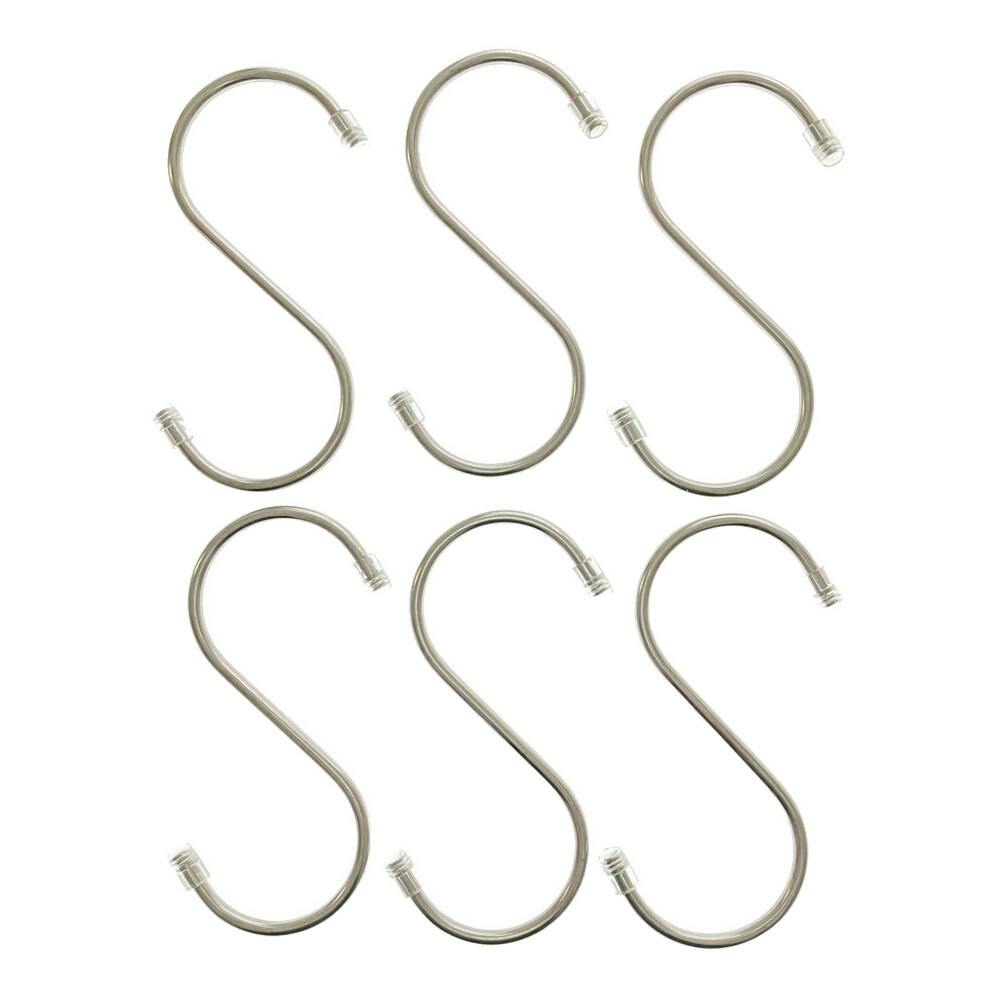 S字フック ステンレス 大 6個入 | ねじ・くぎ・針金・建築金物