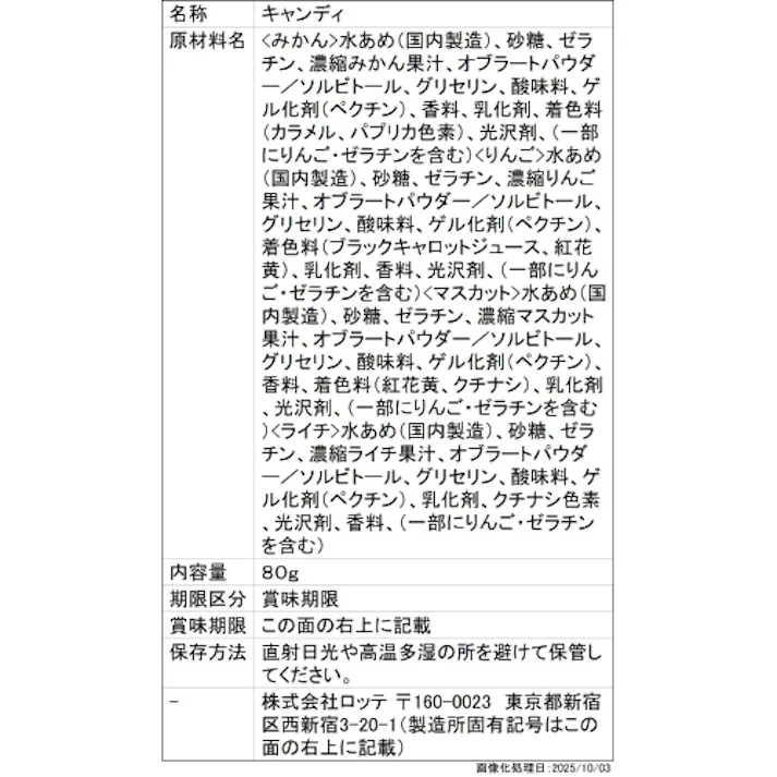 ポケぷに フルーツ