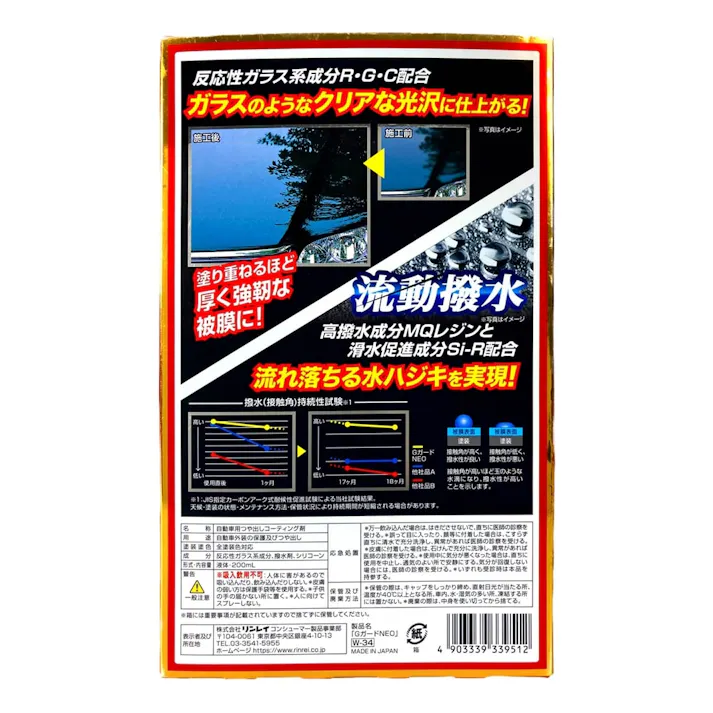 リンレイ GガードNEO ガラス系ハードコーティング 339512 200ml
