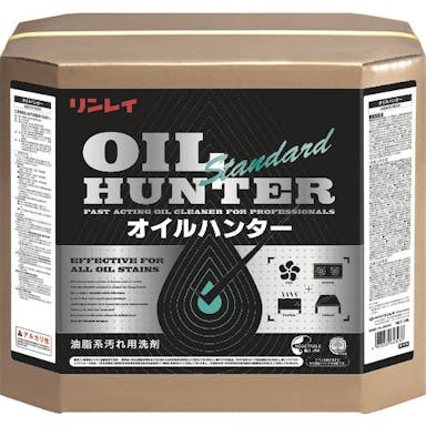 【CAINZ-DASH】リンレイ 油脂汚れ用洗剤　オイルハンター（スタンダード）１８Ｌ　ＲＥＣＯＢＯ 711027【別送品】