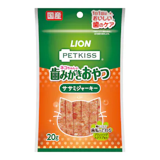 PETKISS FOR CAT オーラルケア ササミジャーキー 20g