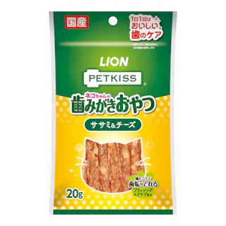 PETKISS FOR CAT オーラルケア ササミ&チーズ 20g