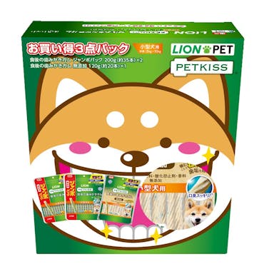 PETKISS 食後の歯みがきガム 3点パック