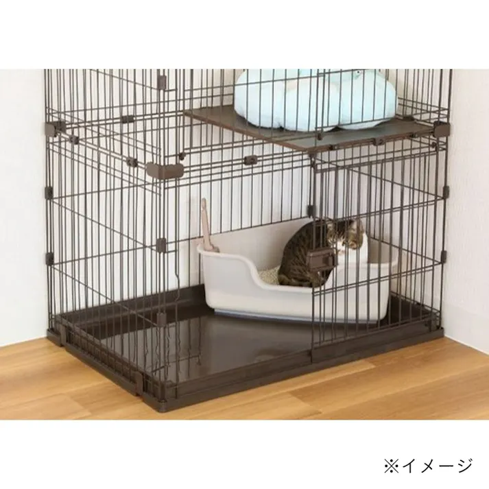 ニオイをとる砂専用 コンパクトコーナー猫トイレ
