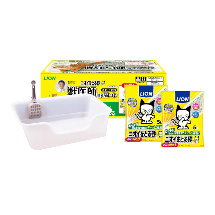 獣医師開発猫トイレスタートセット 1個