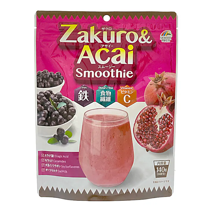 リケン ザクロ&アサイースムージー 140g