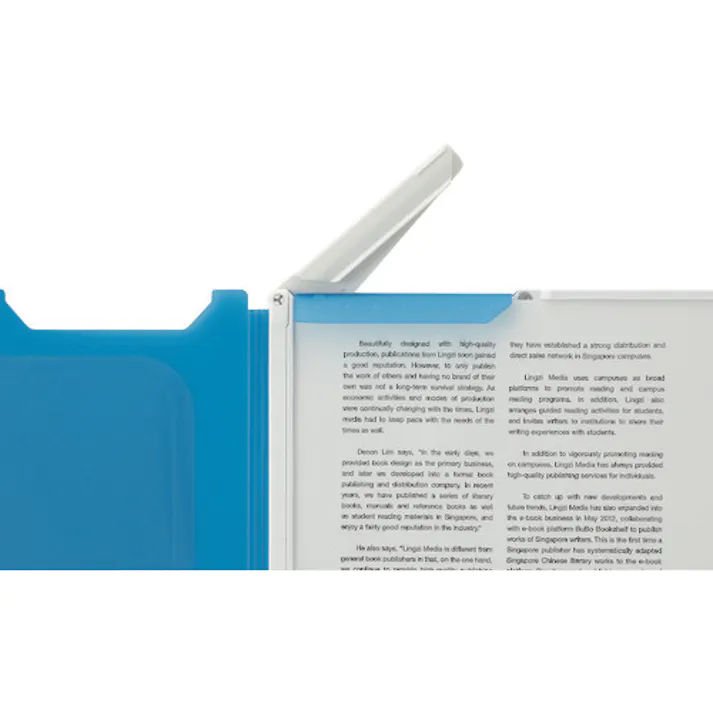 【CAINZ-DASH】LIHIT LAB. A4クリップファイル 青 F5067-8【別送品】