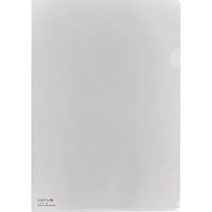 【CAINZ-DASH】LIHIT LAB. A4クリヤーホルダー クリスタル F78-25【別送品】