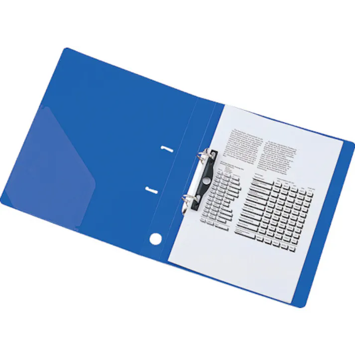 【CAINZ-DASH】LIHIT LAB. A4/S D型リングファイル(230枚) 黒 G2220-24【別送品】