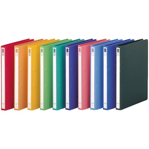 CAINZ-DASH】LIHIT LAB． A4／Sリングファイル 黄緑 収納数