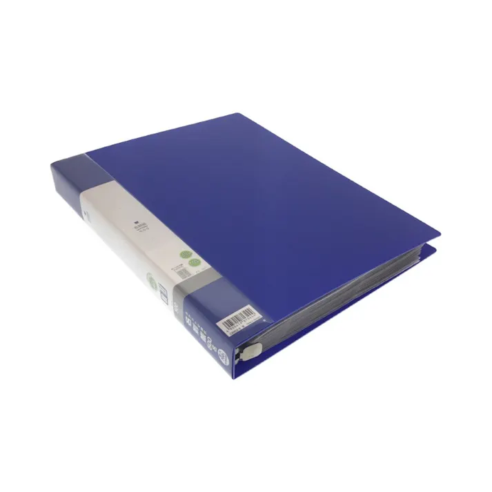 リヒトラブ リクエスト 名刺帳 500名用 青 ヨコ入れ G8802