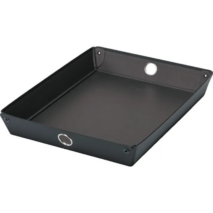 【CAINZ-DASH】LIHIT LAB. スタッキングトレー 黒 A340-24【別送品】