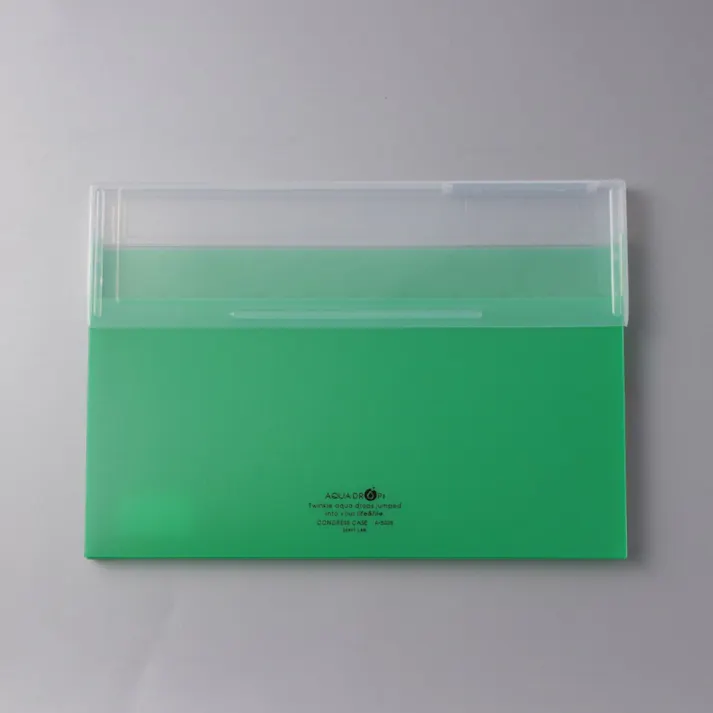 コングレスケース A4 黄緑