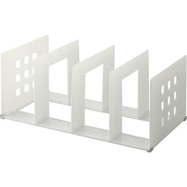 【CAINZ-DASH】LIHIT LAB. 仕切りラック 2L 乳白 A7322-1【別送品】