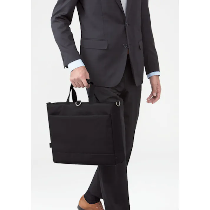 【CAINZ-DASH】LIHIT LAB. キャリングバッグ(ヨコ型) ブラック A7670-24【別送品】