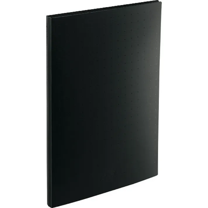 【CAINZ-DASH】LIHIT LAB. 名刺用ファイル A4/名刺帳(ポケット交換タイプ) 収納数300カード 黒 A5042-24【別送品】