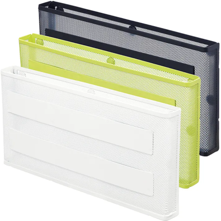 【CAINZ-DASH】LIHIT LAB. マグネットポケット A4横 白 A7392-0【別送品】