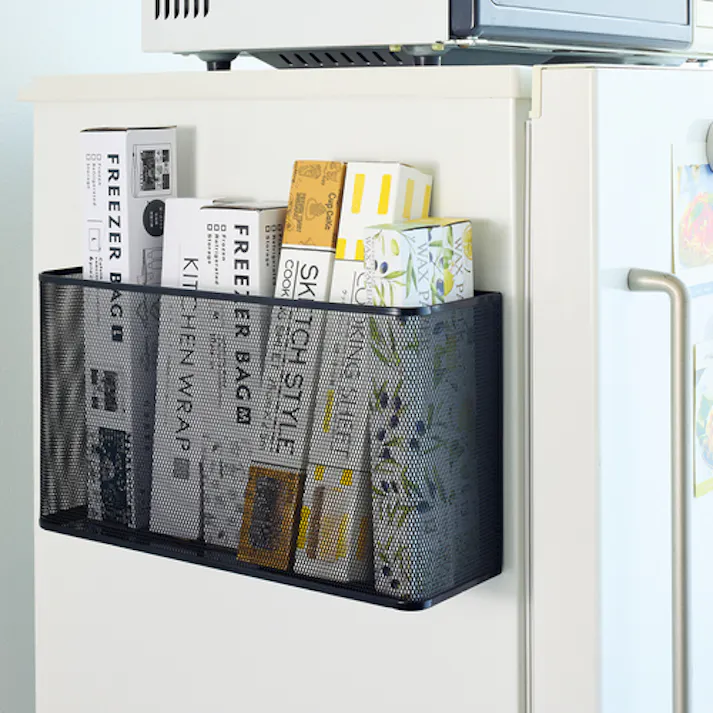 【CAINZ-DASH】LIHIT LAB. マグネットポケット A4横ワイド 白 A7395-0【別送品】