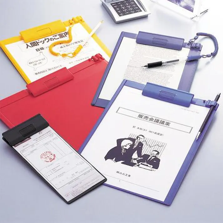 【CAINZ-DASH】LIHIT LAB. クリップボード ブラック A6/E A975U-24【別送品】