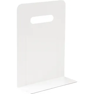 【CAINZ-DASH】LIHIT LAB. ブックエンド・ハイタイプ(マグネット付)白 A7351-0【別送品】