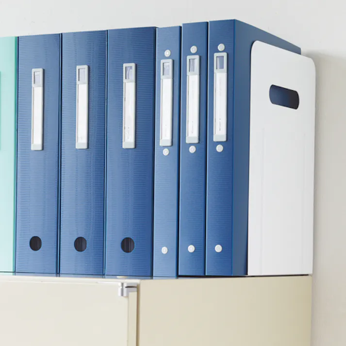 【CAINZ-DASH】LIHIT LAB. ブックエンド・ハイタイプ(マグネット付)黒 A7351-24【別送品】