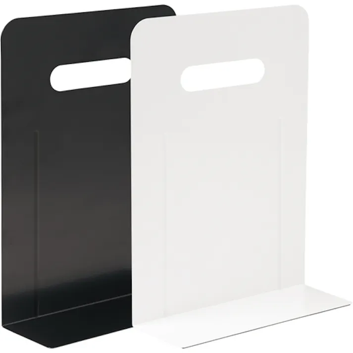 【CAINZ-DASH】LIHIT LAB. ブックエンド・ハイタイプ(マグネット付)黒 A7351-24【別送品】