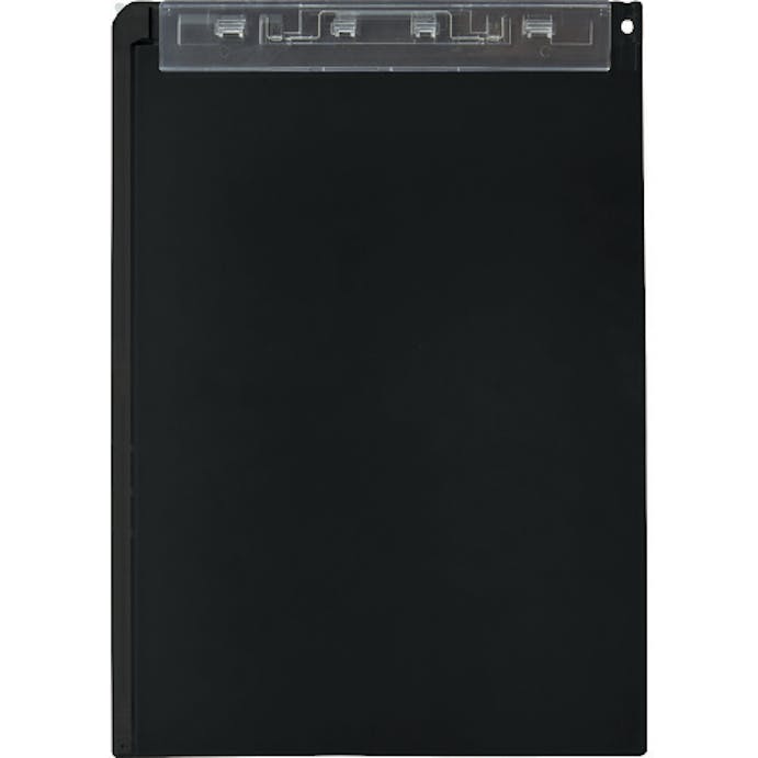 【CAINZ-DASH】ＬＩＨＩＴ　ＬＡＢ． クリップボード（スタンド付）　黒　幅２２６×高さ３１９ｍｍ A5167-24【別送品】