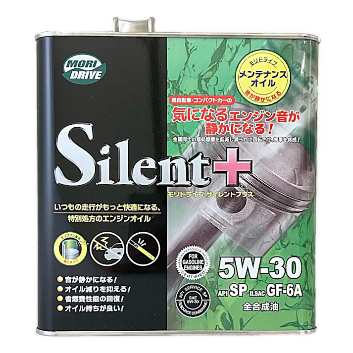 ルート産業 モリドライブ エンジンオイル サイレントプラス SP 5W-30 GF-6A 3L【SU】