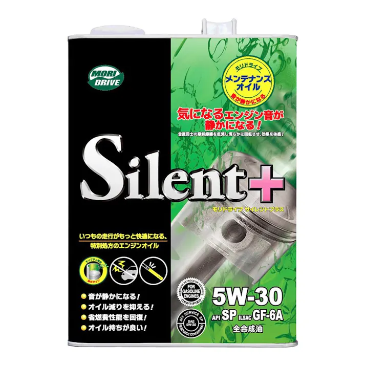 ルート産業 モリドライブ エンジンオイル サイレントプラス SP 5W-30 GF-6A 4L【SU】