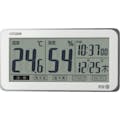 【CAINZ-DASH】リズム 温湿度計（掛置兼用）　白　１０３×２００×２７ｍｍ 8RD206-A03【別送品】