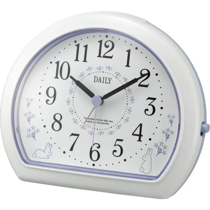 クォーツ 目覚まし時計 デイリー R550