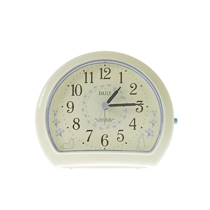 クォーツ 目覚まし時計 デイリー R550
