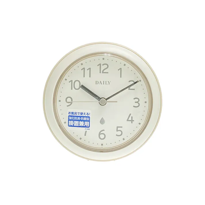 置掛兼用防水時計 アクアパークDN グリーン 4KG711DN08